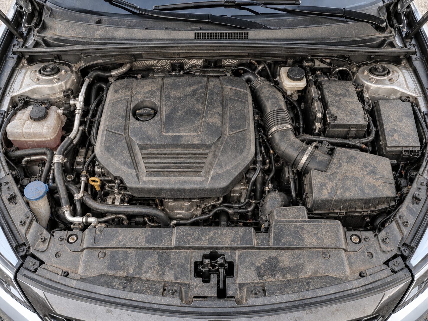 Before Engine Bay Cleaning